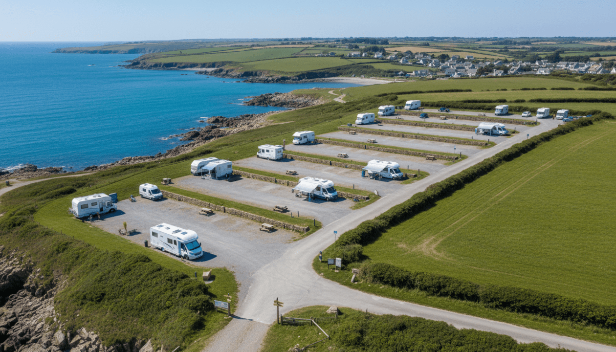 découvrez notre guide complet des aires de camping-car dans le cotentin avec toutes les coordonnées gps pour faciliter votre voyage et profiter pleinement de cette région.