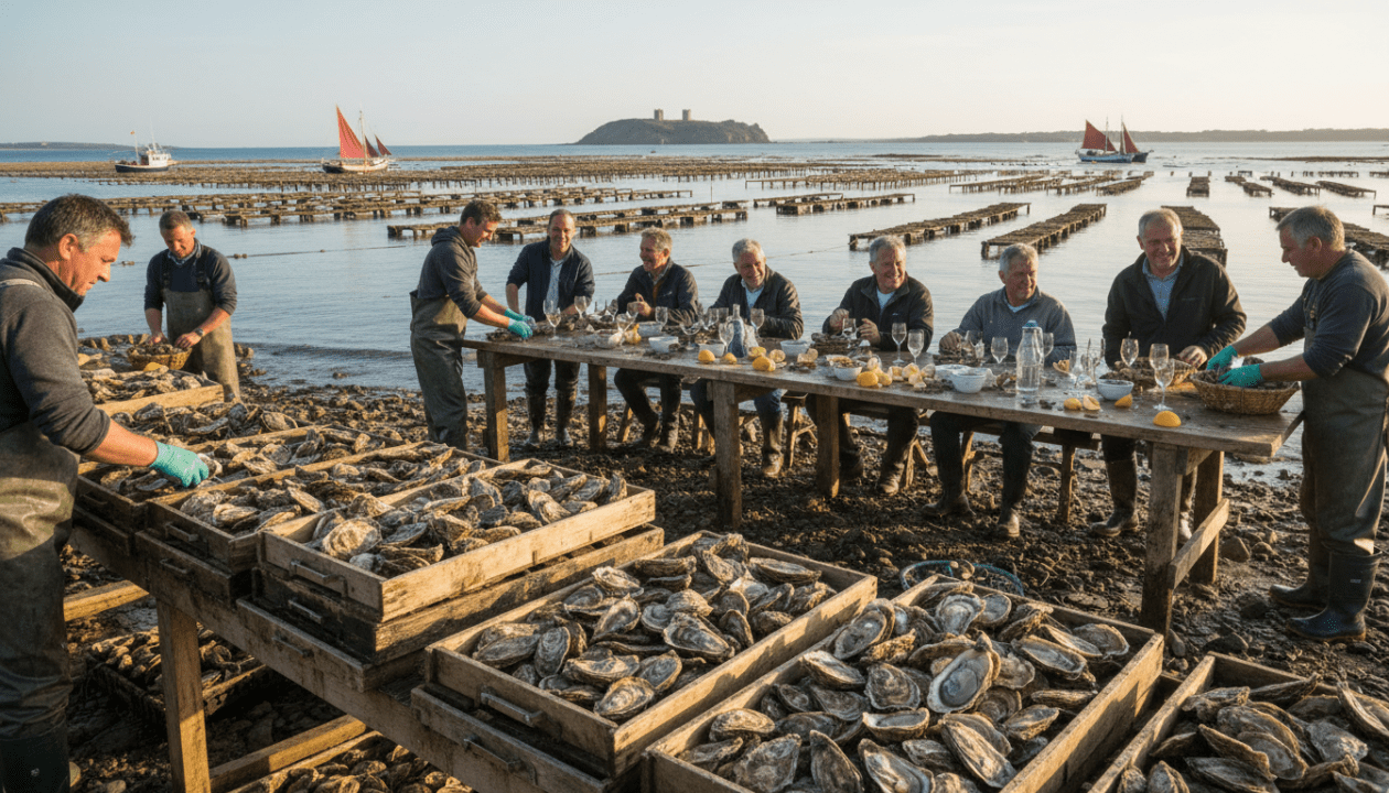 découvrez les huîtres de saint-vaast-la-hougue : rencontrez les producteurs, savourez des dégustations fraîches et visitez les parcs ostréicoles pour une expérience authentique.