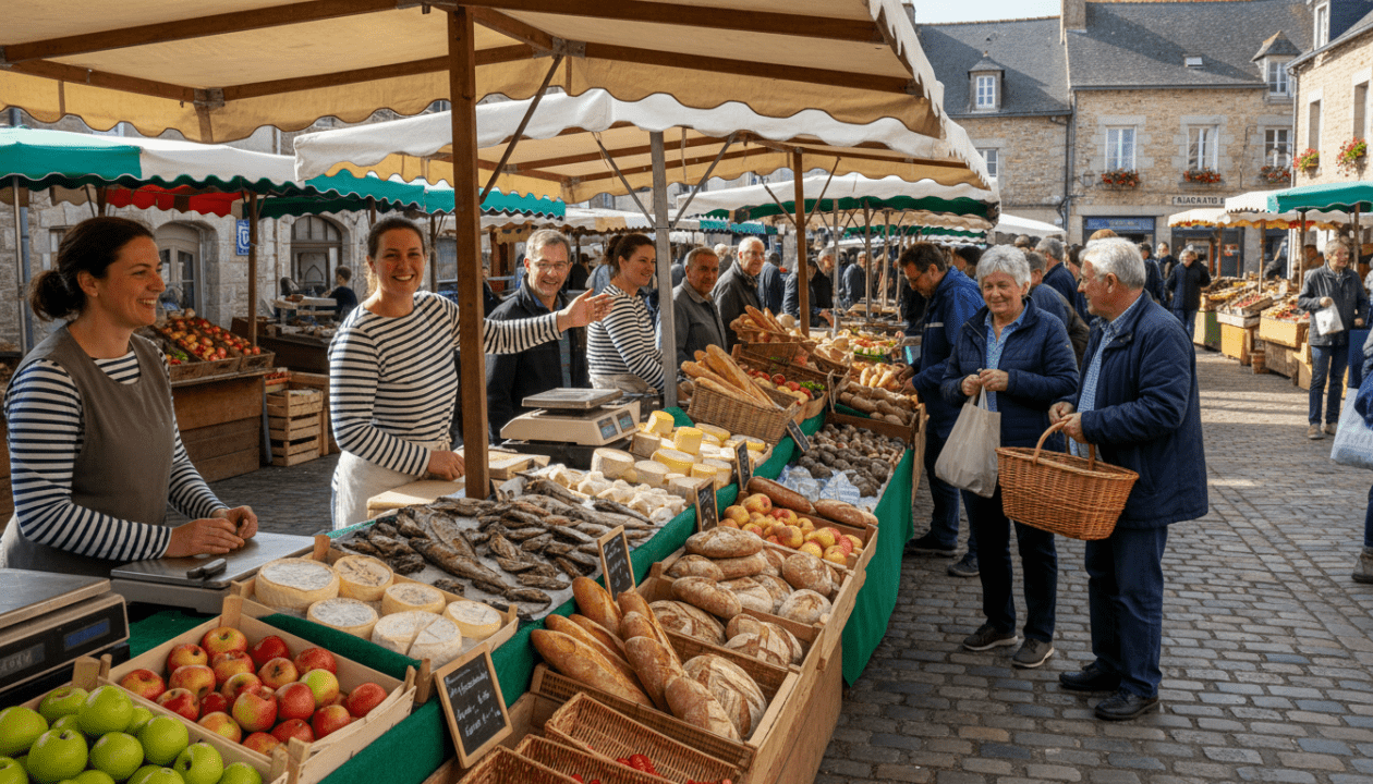 découvrez les jours, horaires et meilleurs marchés locaux du cotentin dans la manche pour profiter des produits frais et de l'ambiance authentique de la région.