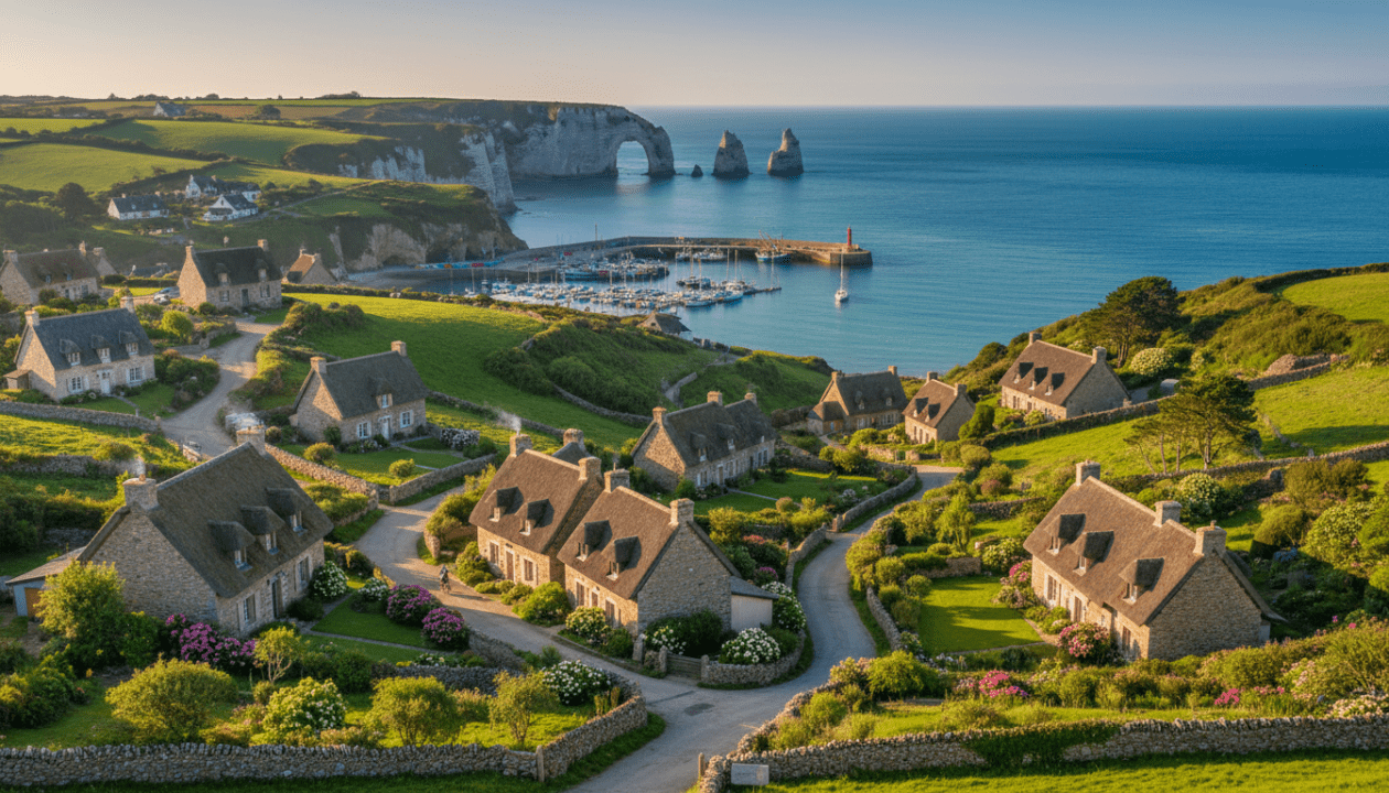 découvrez les 12 plus beaux villages du val de saire dans le cotentin, entre charme authentique, paysages côtiers et patrimoine riche à explorer absolument.