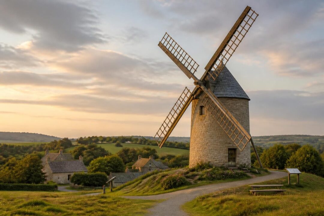 découvrez le moulin à vent du cotentin à fierville-les-mines : explorez son histoire fascinante et profitez d'une visite enrichissante au cœur du patrimoine normand.